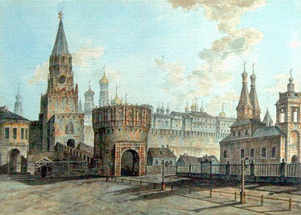 Троицкие ворота в Кремле